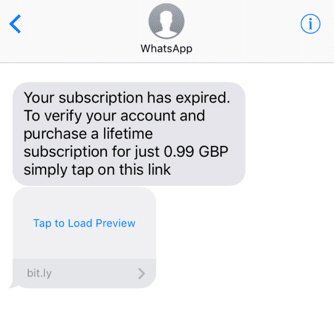 Popular Whatapps Scams
